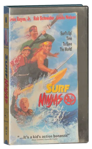 Surf Ninjas VHS, New Line Home Video