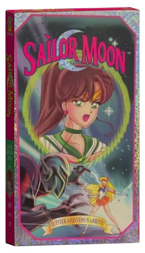 Sailor Moon VHS cover