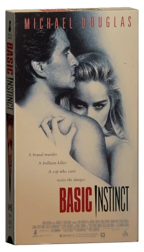 Basic Instinct VHS, Carolco Home Video