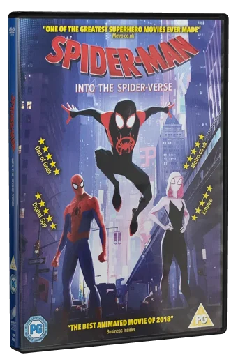Spider-Man: Into the Spider-Verse DVD, Sony Pictures Home Entertainment