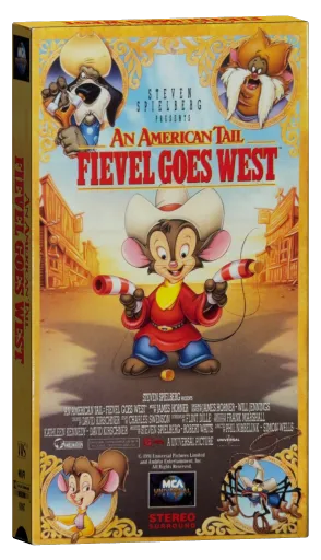 An American Tail: Fievel Goes West VHS, MCA Universal Home Video