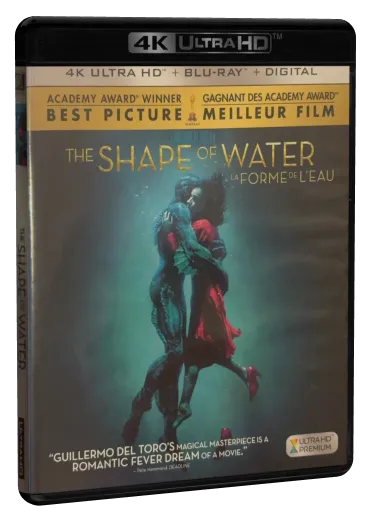 The Shape of Water 4K-UHD cover