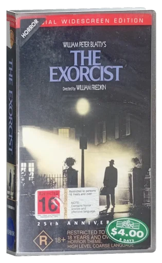 The Exorcist VHS, Warner Home Video