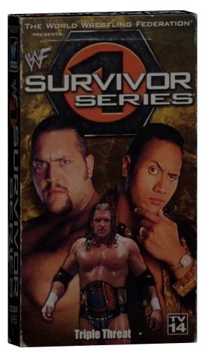 WWF Survivor Series 1999 VHS cover