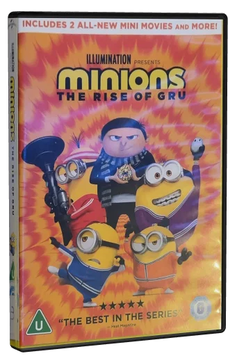 Minions: The Rise of Gru DVD, Universal Pictures