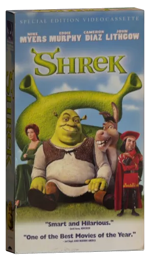 Shrek VHS, DreamWorks Home Entertainment