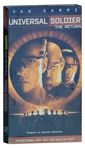 Universal Soldier: The Return VHS, Columbia TriStar Home Video