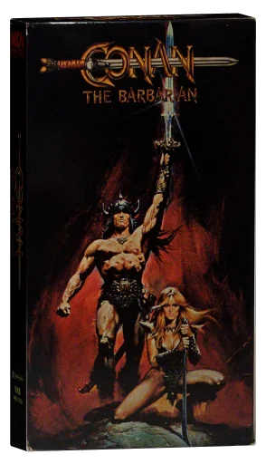 Conan the Barbarian VHS, MCA Home Video