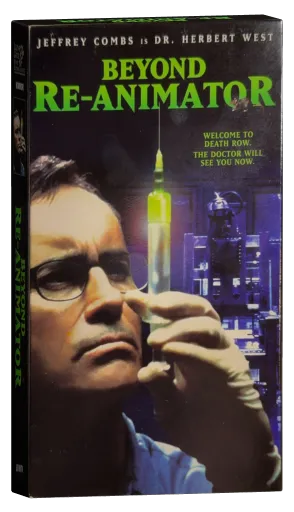 Beyond Re-Animator VHS, Lions Gate Home Entertainment