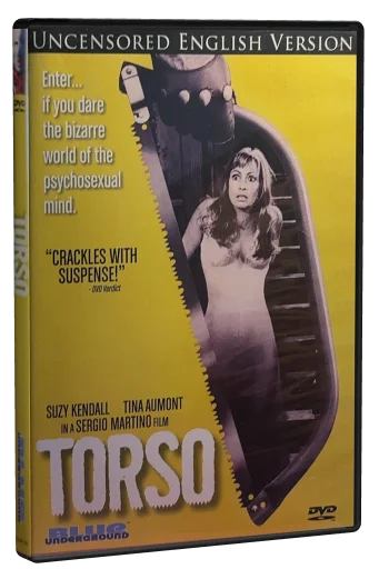 Torso DVD, Blue Underground