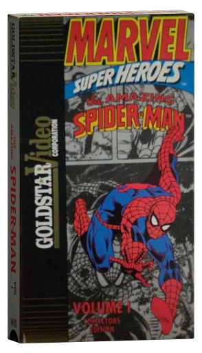 The Amazing Spider-Man VHS cover