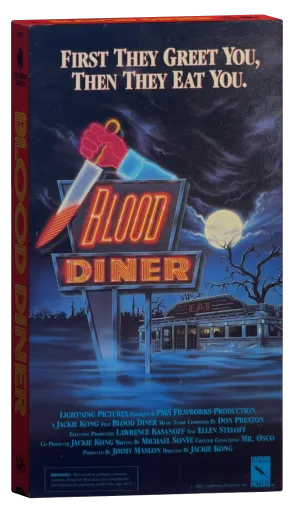Blood Diner Betamax, Vestron Video