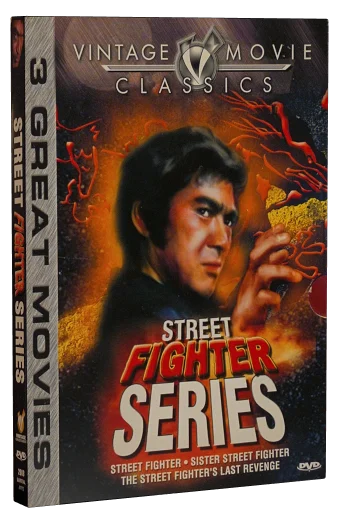 Street Fighter Series DVD cover