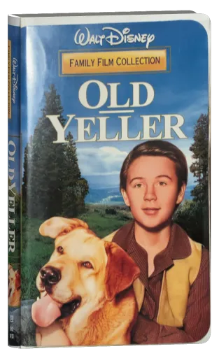 Old Yeller VHS, Buena Vista Home Video