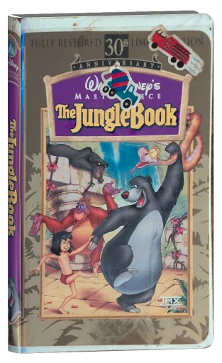 The Jungle Book VHS, Walt Disney Home Video