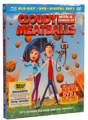 Cloudy with a Chance of Meatballs Blu-ray, Sony Pictures
