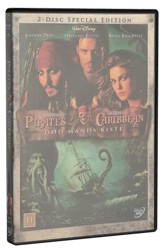 Pirates of the Caribbean: Dead Man's Chest DVD, Walt Disney