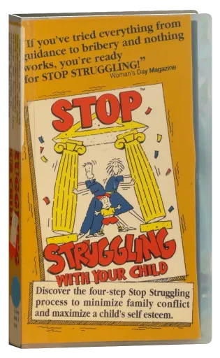 Stop Struggling With Your Child VHS cover