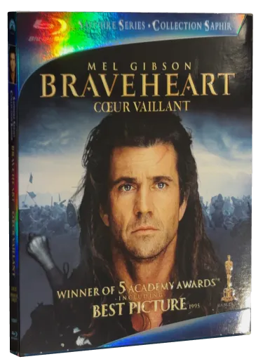Braveheart Blu-ray, Paramount Pictures Home Entertainment