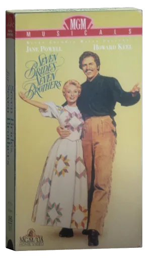 Seven Brides for Seven Brothers VHS, MGM/UA Home Video