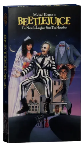 Beetlejuice VHS, Warner Home Video