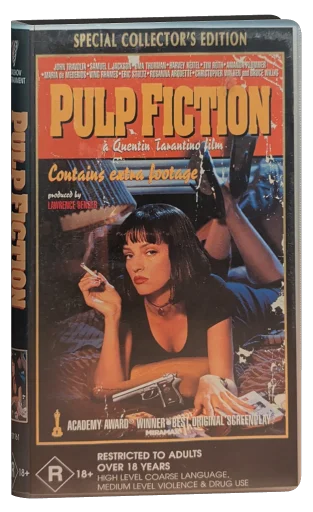 Pulp Fiction VHS, Roadshow Entertainment