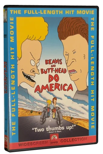 Beavis and Butt-Head Do America DVD, Paramount Home Video