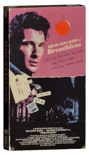 Breathless VHS, Vestron Video