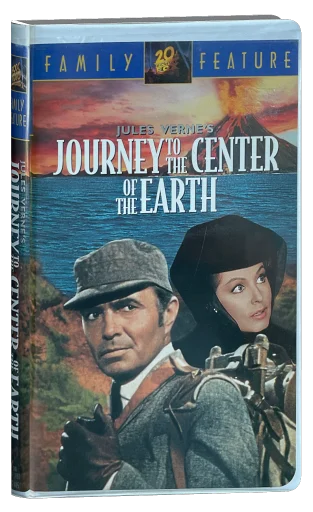 Journey to the Center of the Earth VHS cover