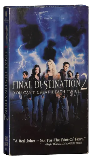 Final Destination 2 VHS, New Line Home Entertainment