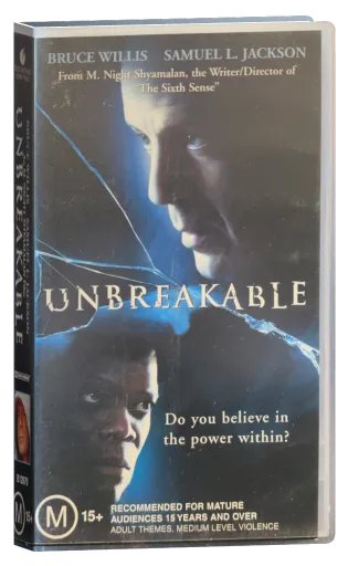 Unbreakable VHS, Touchstone Home Video
