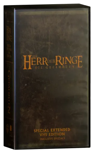 Der Herr der Ringe: Die Gefährten VHS cover
