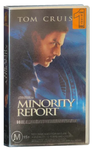 Minority Report VHS, 20th Century Fox