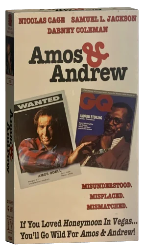 Amos & Andrew VHS, MGM/UA Home Video