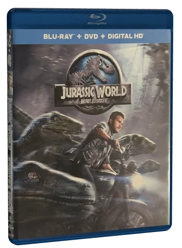 Jurassic World Blu-ray, Universal Studios Home Video