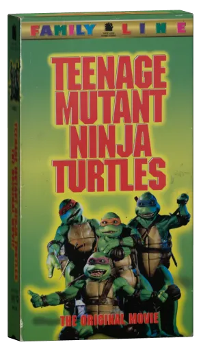Teenage Mutant Ninja Turtles VHS, New Line Home Video