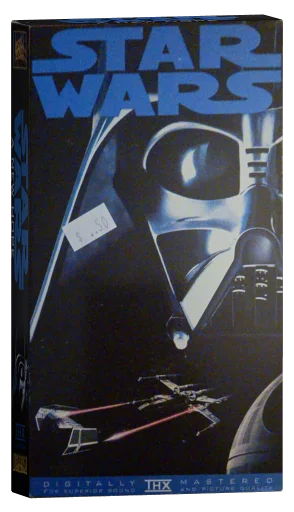 Star Wars A New Hope VHS, Fox Video