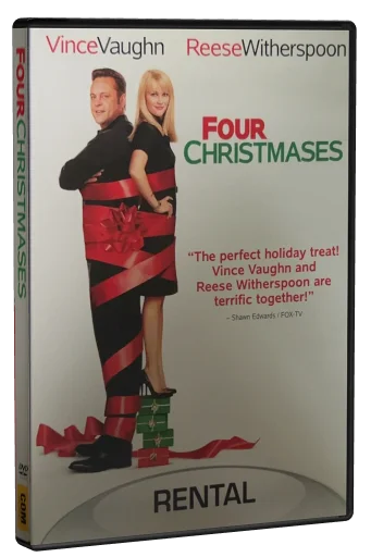 Four Christmases DVD, Warner Home Video
