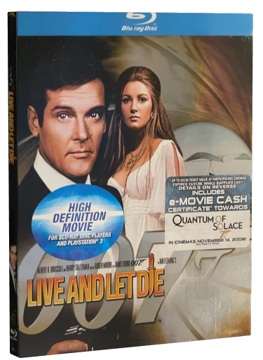 Live and Let Die Blu-ray, MGM Home Entertainment