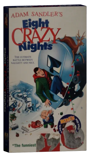 Eight Crazy Nights VHS, Columbia Pictures