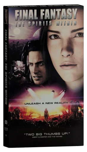 Final Fantasy: The Spirits Within VHS, Columbia TriStar Home Entertainment