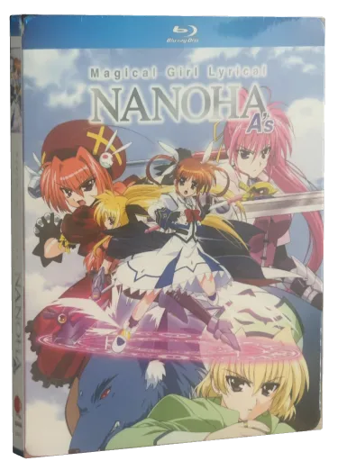 Magical Girl Lyrical Nanoha A’s Blu-ray cover
