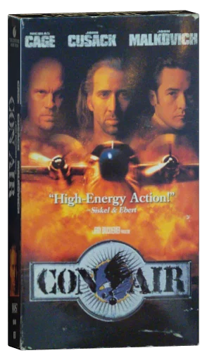 Con Air VHS, Touchstone Home Video