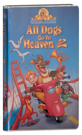 All Dogs Go to Heaven 2 VHS, MGM/UA Home Video