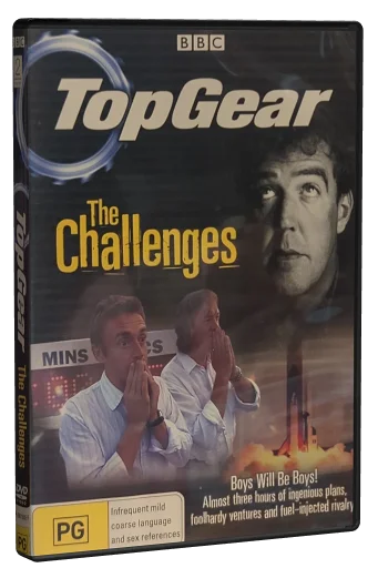 Top Gear: The Challenges DVD cover