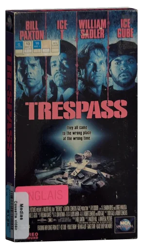 Trespass VHS, MCA Home Video Canada