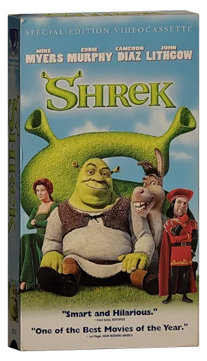 Shrek VHS, DreamWorks