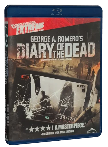 Diary of the Dead Blu-ray, Alliance Films