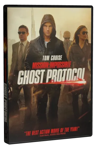 Mission: Impossible - Ghost Protocol DVD, Paramount Home Video