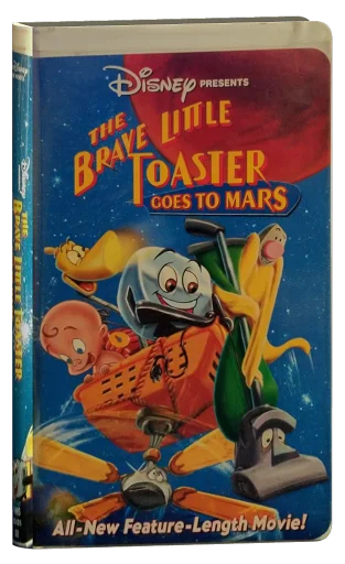 The Brave Little Toaster Goes to Mars VHS, Walt Disney Home Video